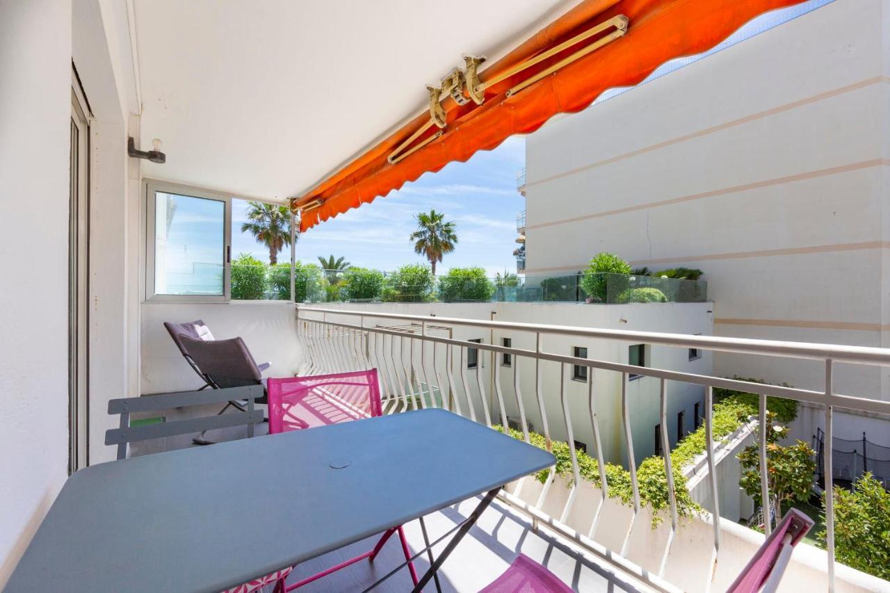 Modern Apartment 2 Bedrooms Quiet Terrace In A Palm Beach Area, 30 Meters From Seaside Cannes Exteriér fotografie