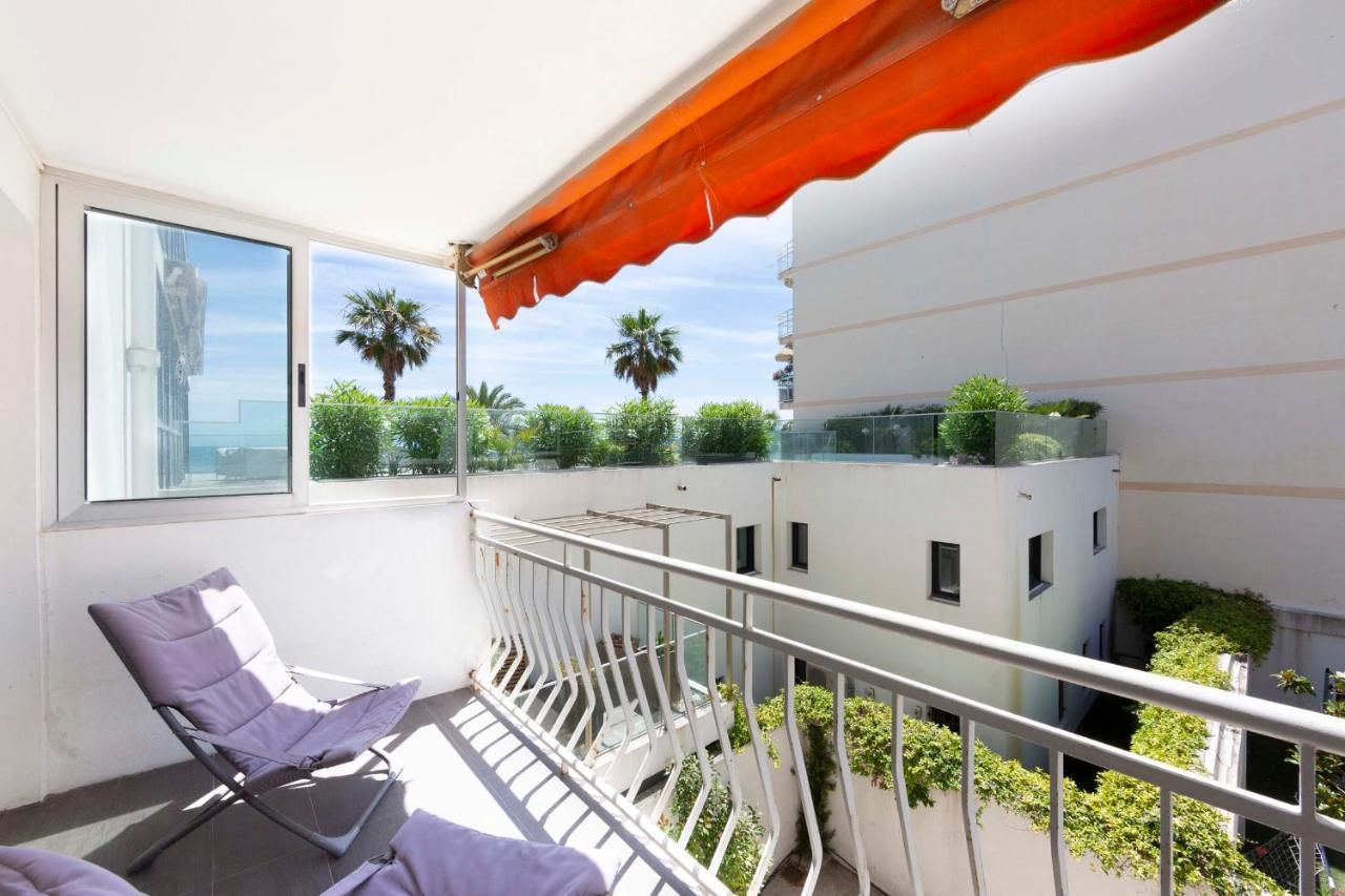Modern Apartment 2 Bedrooms Quiet Terrace In A Palm Beach Area, 30 Meters From Seaside Cannes Exteriér fotografie